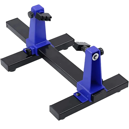 PCB holder for soldering and circuit board repair with 360 degree rotation