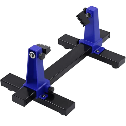 PCB holder for soldering and circuit board repair with 360 degree rotation