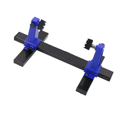 PCB holder for soldering and circuit board repair with 360 degree rotation