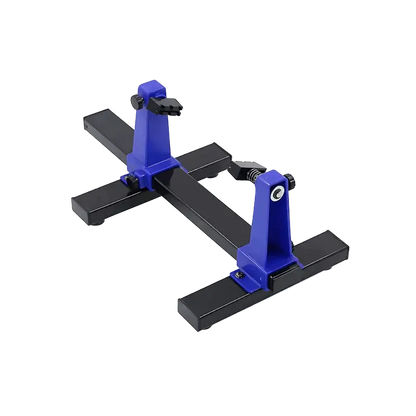 PCB holder for soldering and circuit board repair with 360 degree rotation