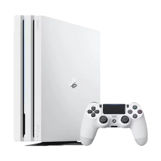 Used PlayStation 4 Pro 1TB White Console with 90 Days Warranty in Egypt - THARAA STORE
