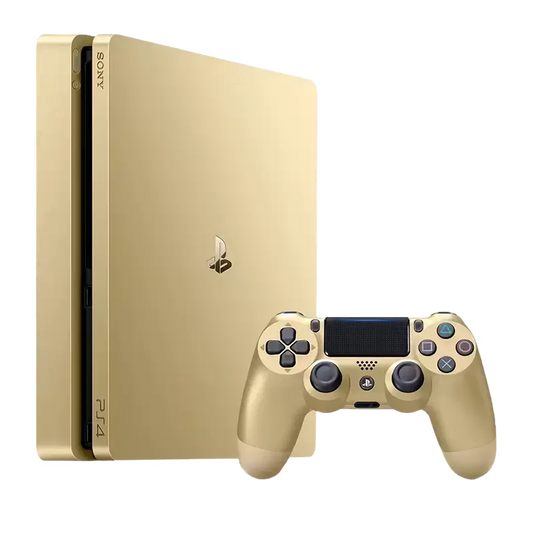 Used PlayStation 4 Slim 1TB Gold Console with 90 Days Warranty in Egypt - THARAA STORE