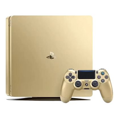 Used PlayStation 4 Slim 1TB Gold Console with 90 Days Warranty in Egypt - THARAA STORE