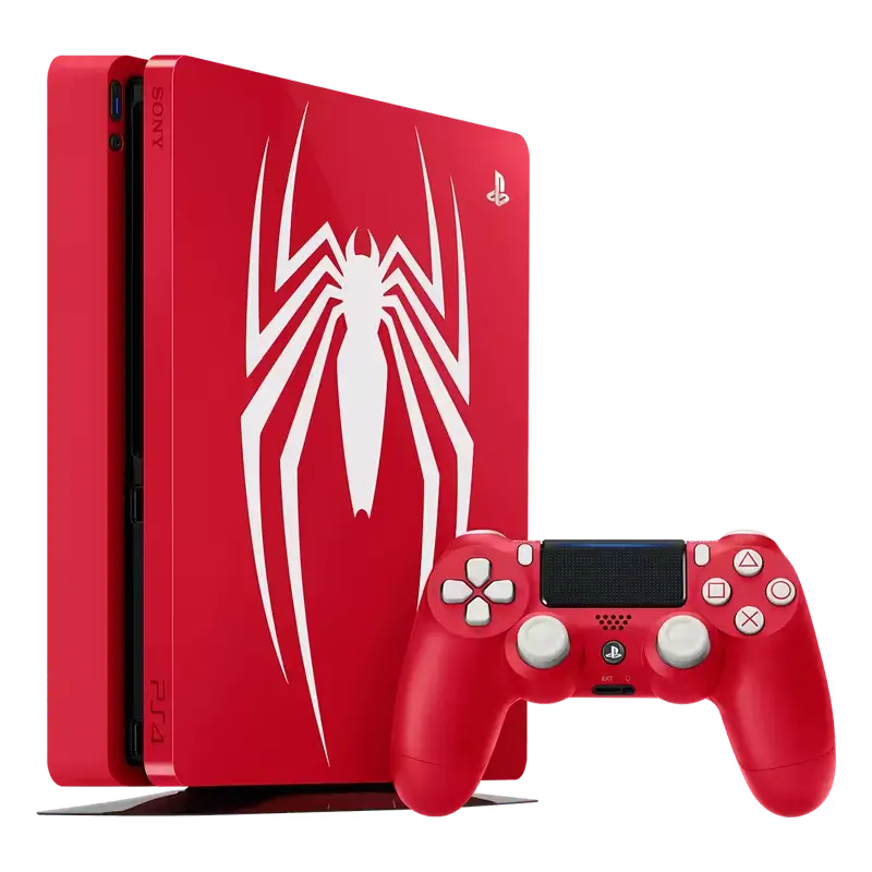 Used PlayStation 4 Slim 1TB Marvel’s Spider-Man Limited Edition Console with 90 Days Warranty - THARAA STORE