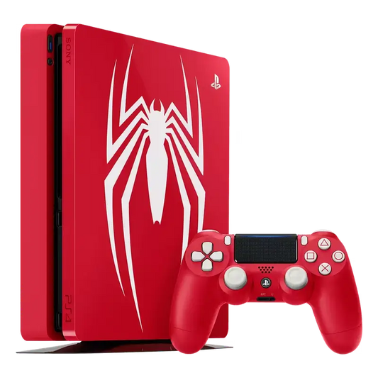 Used PlayStation 4 Slim 1TB Marvel’s Spider-Man Limited Edition Console with 90 Days Warranty - THARAA STORE