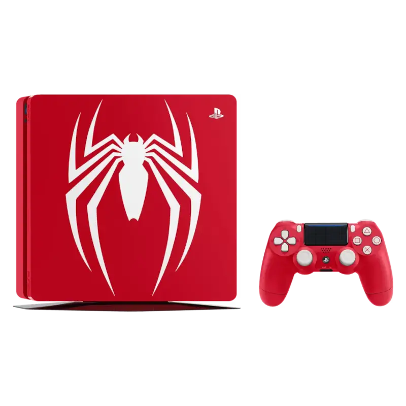 Used PlayStation 4 Slim 1TB Marvel’s Spider-Man Limited Edition Console with 90 Days Warranty - THARAA STORE