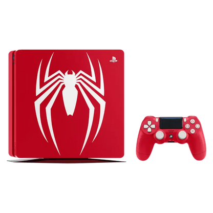 Used PlayStation 4 Slim 1TB Marvel’s Spider-Man Limited Edition Console with 90 Days Warranty - THARAA STORE