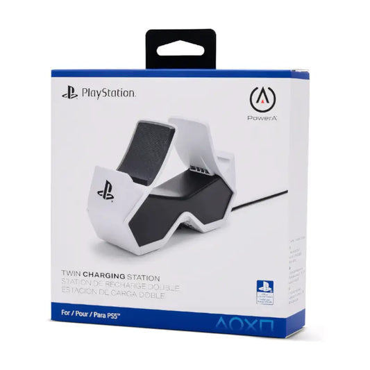 PowerA Twin Charging Station for PS5 DualSense Wireless Controllers – Official