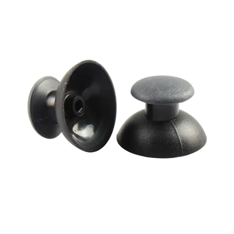 Two black replacement analog stick thumbsticks for PS3 controller - THARAA STORE