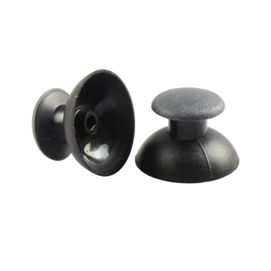 Two black replacement analog stick thumbsticks for PS3 controller - THARAA STORE
