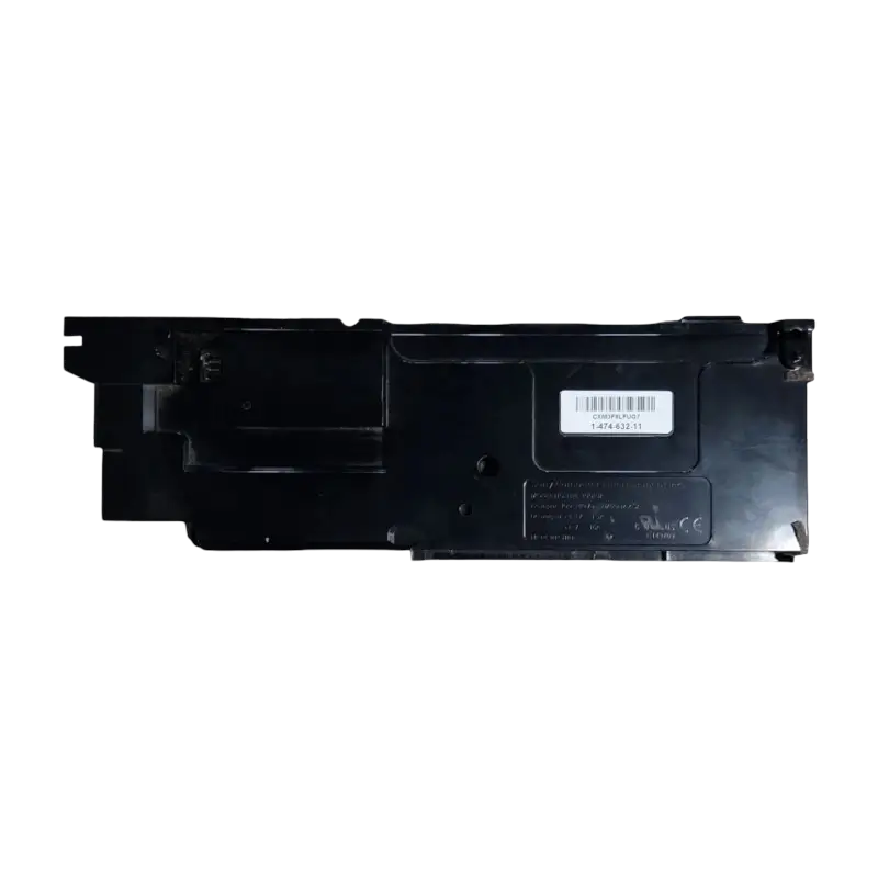 PS4 ADP-200ER internal power supply shown from multiple angles, including its AC power connector, casing and identification label - THARAA STORE