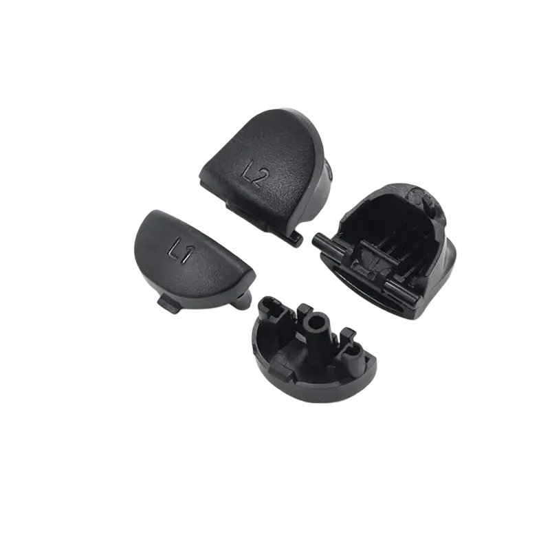 Black L1, R1, L2 and R2 replacement trigger buttons for PS4 DualShock 4 JDM-001 and JDM-011 controllers - THARAA STORE