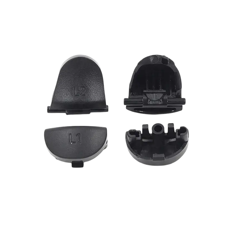 Black L1, R1, L2 and R2 replacement trigger buttons for PS4 DualShock 4 JDM-001 and JDM-011 controllers - THARAA STORE