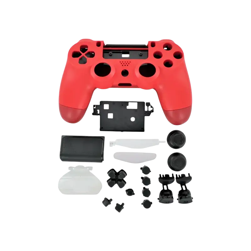 Colored replacement full shell and buttons kit for PS4 DualShock 4 JDM-040 controller - THARAA STORE