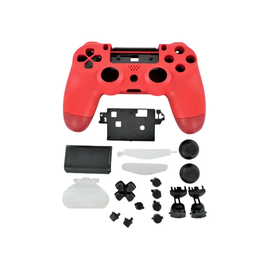 Colored replacement full shell and buttons kit for PS4 DualShock 4 JDM-040 controller - THARAA STORE
