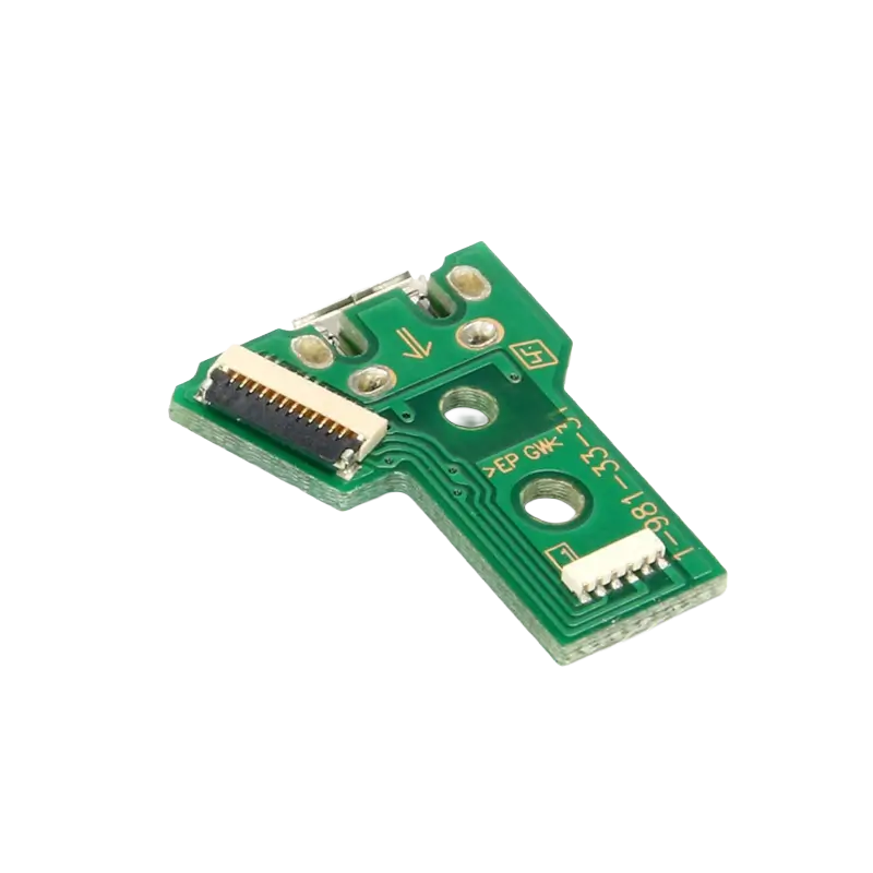 PS4 DualShock 4 JDS-040 12-Pin Charging Port Board Micro USB Socket Replacement for PlayStation 4 Controller - THARAA STORE