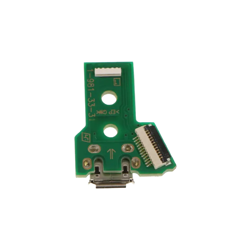 PS4 DualShock 4 JDS-040 12-Pin Charging Port Board Micro USB Socket Replacement for PlayStation 4 Controller - THARAA STORE