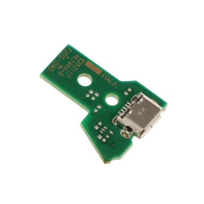 PS4 DualShock 4 JDS-040 12-Pin Charging Port Board Micro USB Socket Replacement for PlayStation 4 Controller - THARAA STORE