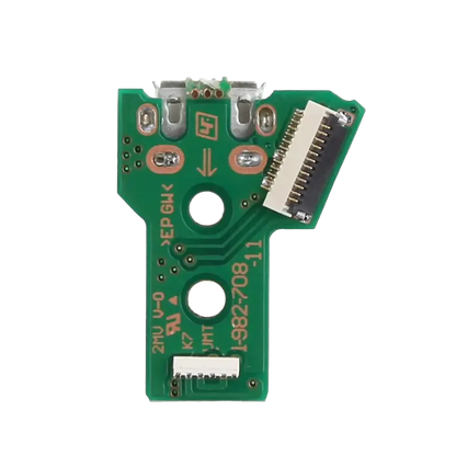 PS4 DualShock 4 JDS-055 12-Pin USB Charging Port Board Replacement for Sony PlayStation 4 Controller - THARAA STORE