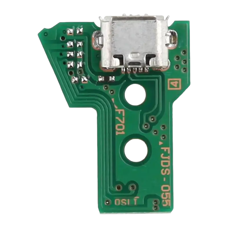PS4 DualShock 4 JDS-055 12-Pin USB Charging Port Board Replacement for Sony PlayStation 4 Controller - THARAA STORE