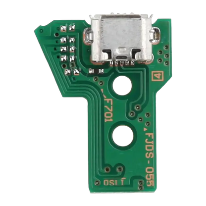 PS4 DualShock 4 JDS-055 12-Pin USB Charging Port Board Replacement for Sony PlayStation 4 Controller - THARAA STORE