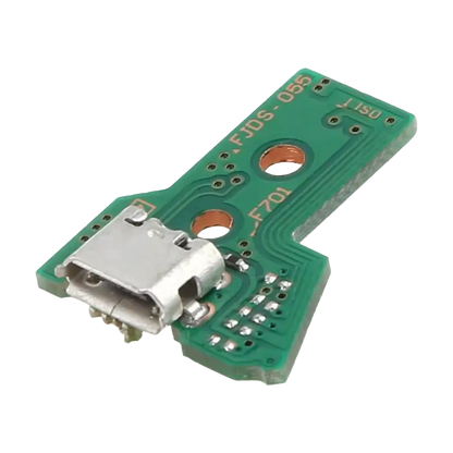 PS4 DualShock 4 JDS-055 12-Pin USB Charging Port Board Replacement for Sony PlayStation 4 Controller - THARAA STORE