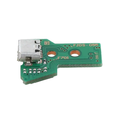PS4 DualShock 4 JDS-055 12-Pin USB Charging Port Board Replacement for Sony PlayStation 4 Controller - THARAA STORE
