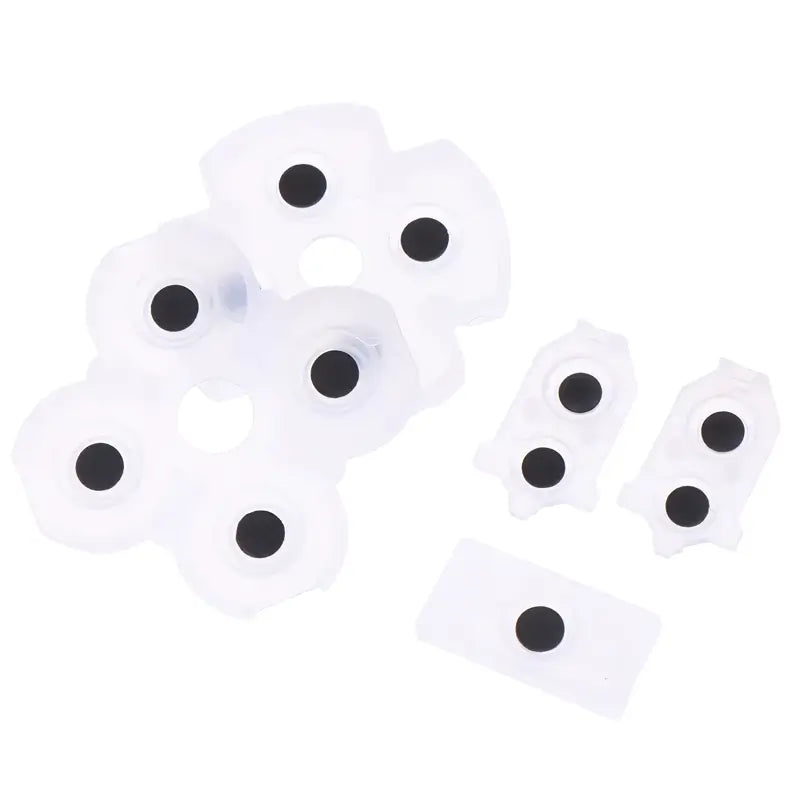High Quality Silicone Rubber Contact Pads Set for PS4 DualShock 4 JDM-030 JDM-040 JDM-050 JDM-055 Controller Repair - THARAA STORE