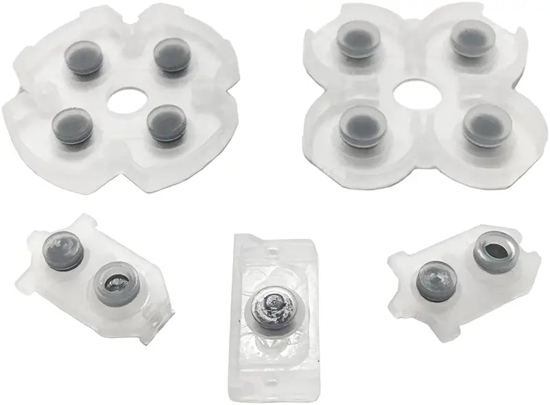 High-quality silicone rubber contact pads set for PS4 DualShock 4 controller compatible with JDM-030 JDM-040 JDM-050 and JDM-055 - THARAA STORE