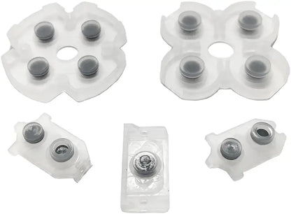 High-quality silicone rubber contact pads set for PS4 DualShock 4 controller compatible with JDM-030 JDM-040 JDM-050 and JDM-055 - THARAA STORE