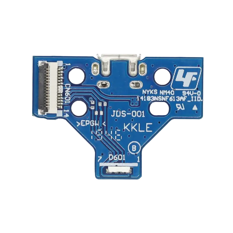 PS4 DualShock 4 JDS-001 14-pin USB charging port board replacement compatible with JDM-001 controller - THARAA STORE