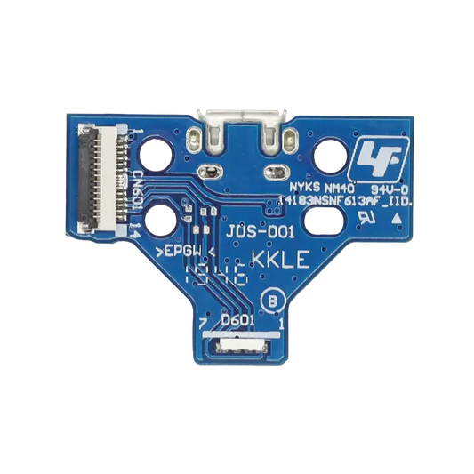 PS4 DualShock 4 JDS-001 14-pin USB charging port board replacement compatible with JDM-001 controller - THARAA STORE
