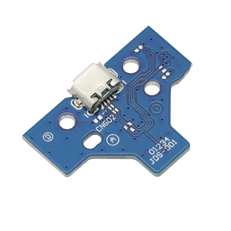PS4 DualShock 4 JDS-001 14-pin USB charging port board replacement compatible with JDM-001 controller - THARAA STORE