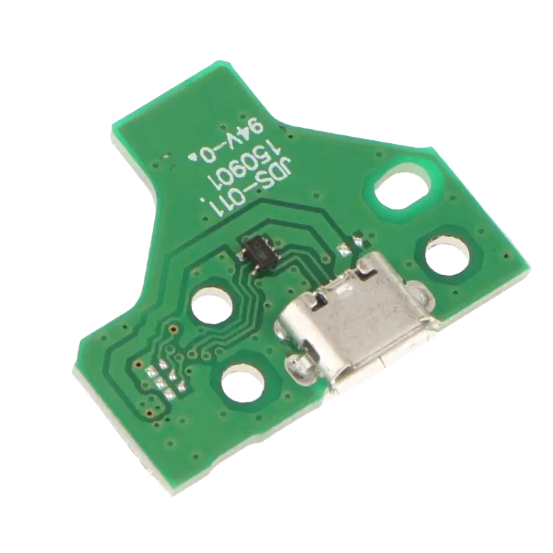 PS4 DualShock 4 JDS-011 12-pin USB charging port board replacement compatible with JDM-011 controller - THARAA STORE