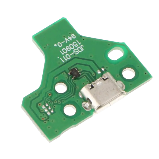 PS4 DualShock 4 JDS-011 12-pin USB charging port board replacement compatible with JDM-011 controller - THARAA STORE
