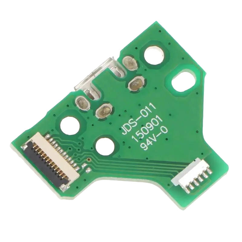 PS4 DualShock 4 JDS-011 12-pin USB charging port board replacement compatible with JDM-011 controller - THARAA STORE