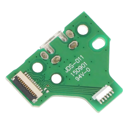 PS4 DualShock 4 JDS-011 12-pin USB charging port board replacement compatible with JDM-011 controller - THARAA STORE