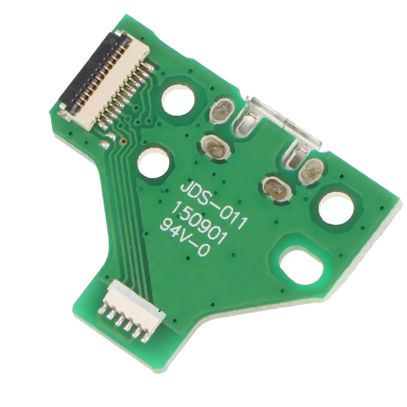 PS4 DualShock 4 JDS-011 12-pin USB charging port board replacement compatible with JDM-011 controller - THARAA STORE