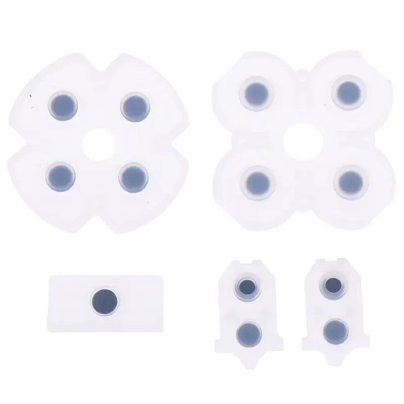 PS4 DualShock 4 Silicone Rubber Contact Pads Set Standard Quality for JDM-030 JDM-040 JDM-050 JDM-055 Controller Repair - THARAA STORE