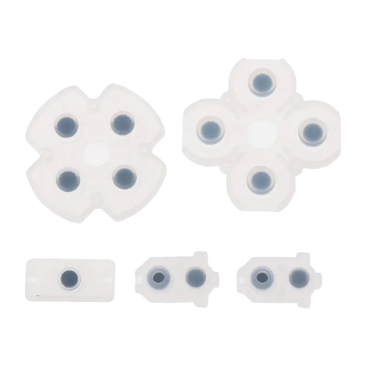 PS4 DualShock 4 Silicone Rubber Contact Pads Set Standard Quality for JDM-030 JDM-040 JDM-050 JDM-055 Controller Repair - THARAA STORE