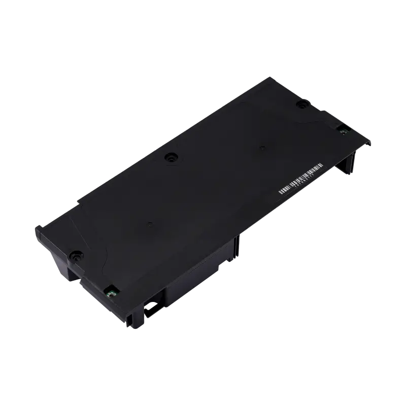 ADP-300CR 4-pin internal power supply for PS4 Pro CUH-70XX, shown from multiple angles with its black casing, mounting points, connector area, and AC power inlet - THARAA STORE