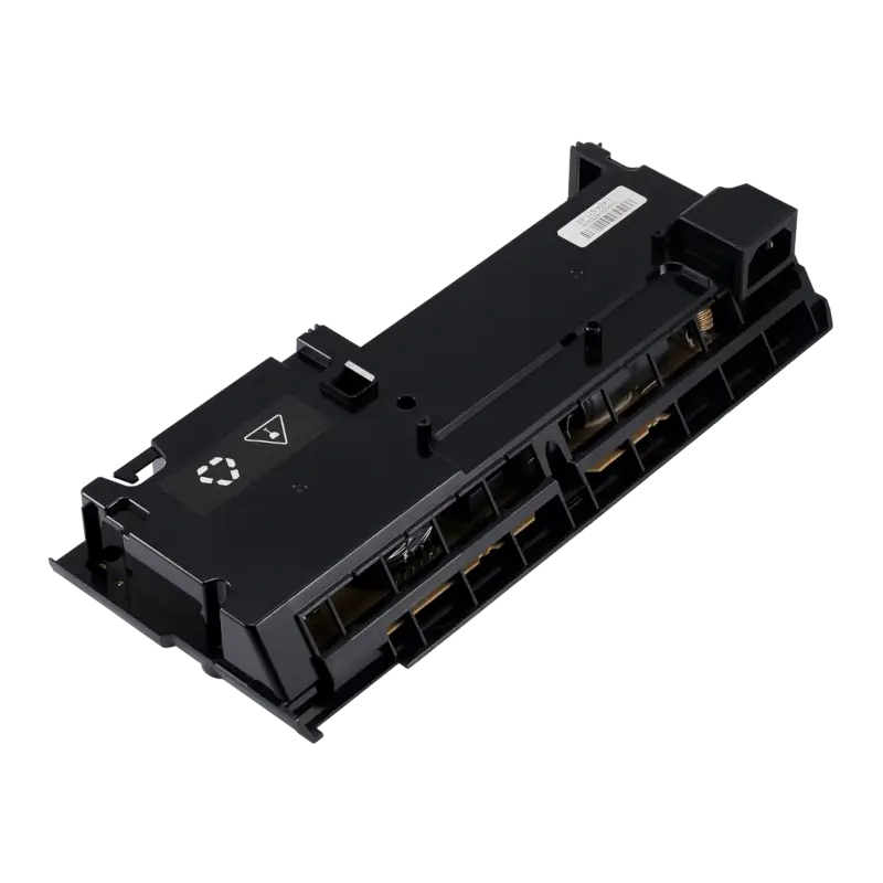 ADP-300CR 4-pin internal power supply for PS4 Pro CUH-70XX, shown from multiple angles with its black casing, mounting points, connector area, and AC power inlet - THARAA STORE