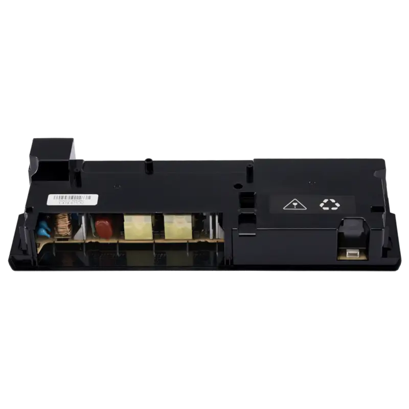 ADP-300CR 4-pin internal power supply for PS4 Pro CUH-70XX, shown from multiple angles with its black casing, mounting points, connector area, and AC power inlet - THARAA STORE