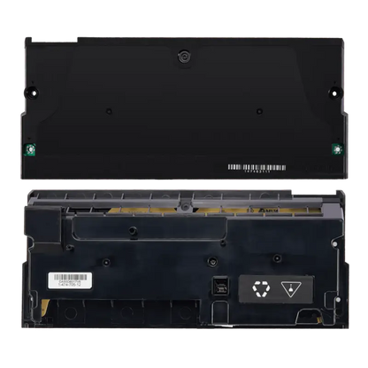 ADP-300ER / N15-300P1A 4-pin internal power supply for PS4 Pro CUH-71XX, shown from multiple angles with its black casing, mounting points, connector area, and AC power inlet - THARAA STORE