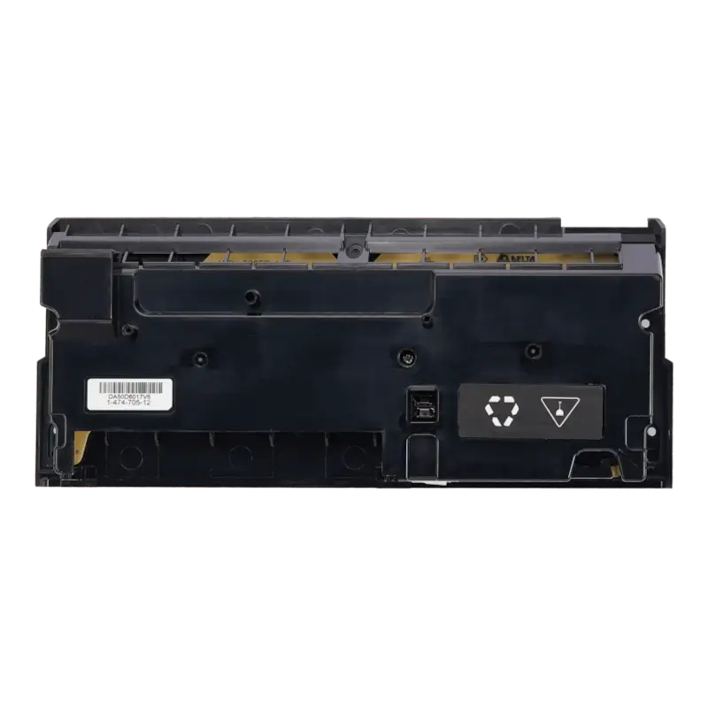 ADP-300ER / N15-300P1A 4-pin internal power supply for PS4 Pro CUH-71XX, shown from multiple angles with its black casing, mounting points, connector area, and AC power inlet - THARAA STORE
