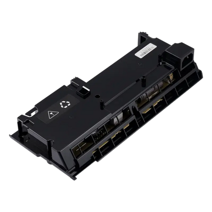 ADP-300ER / N15-300P1A 4-pin internal power supply for PS4 Pro CUH-71XX, shown from multiple angles with its black casing, mounting points, connector area, and AC power inlet - THARAA STORE