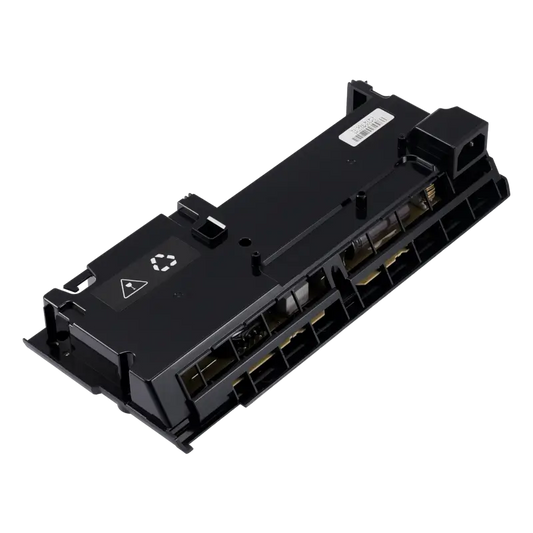 ADP-300ER / N15-300P1A 4-pin internal power supply for PS4 Pro CUH-71XX, shown from multiple angles with its black casing, mounting points, connector area, and AC power inlet - THARAA STORE
