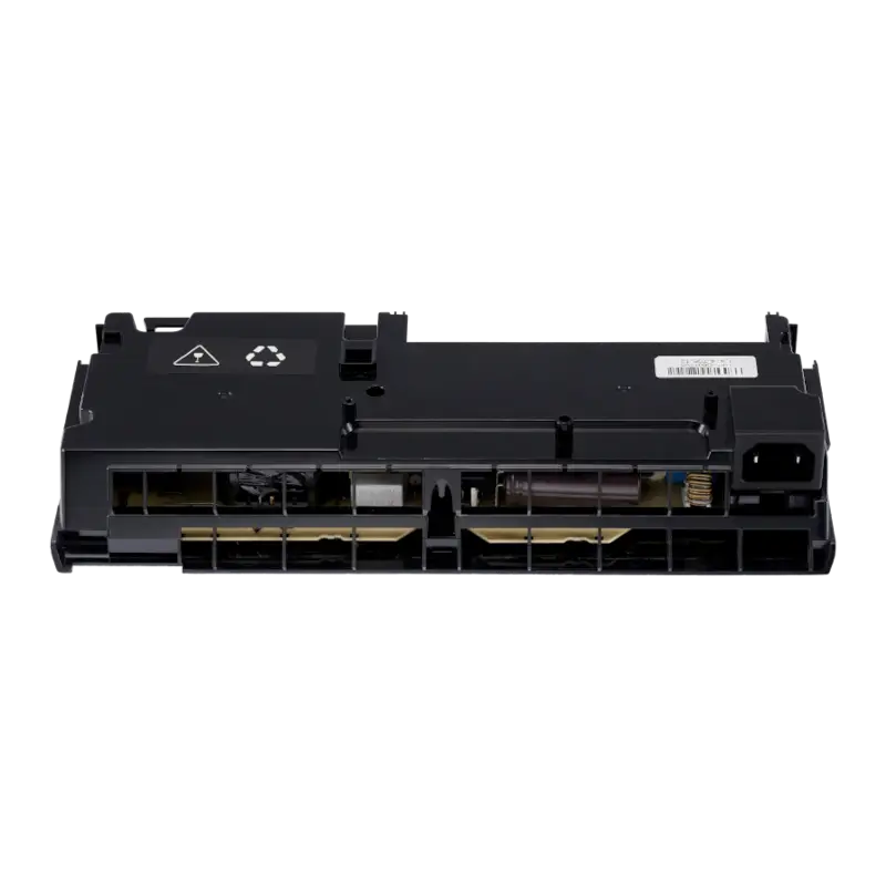 ADP-300ER / N15-300P1A 4-pin internal power supply for PS4 Pro CUH-71XX, shown from multiple angles with its black casing, mounting points, connector area, and AC power inlet - THARAA STORE