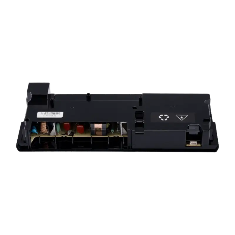 ADP-300ER / N15-300P1A 4-pin internal power supply for PS4 Pro CUH-71XX, shown from multiple angles with its black casing, mounting points, connector area, and AC power inlet - THARAA STORE