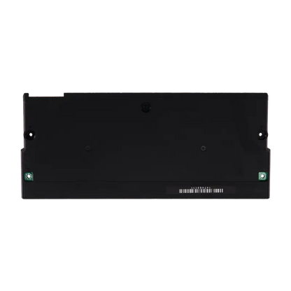 Black ADP-300FR 4-pin internal power supply for PS4 Pro CUH-72XX, shown from multiple angles with its casing, internal components, mounting points, and AC power inlet - THARAA STORE
